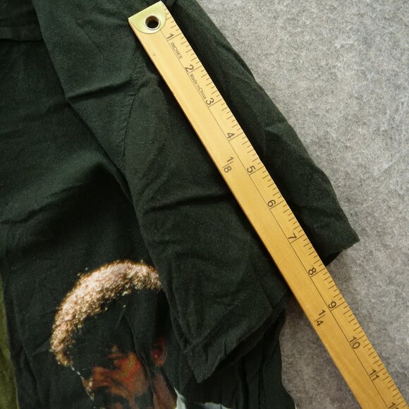 Pulp Fiction Ripple Junction Shirt Mens Small Black Graphic Print Button Up - Picture 12 of 15